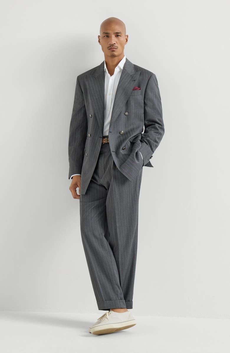 Brunello Cucinelli Piqué shirt, Alternate, color, White