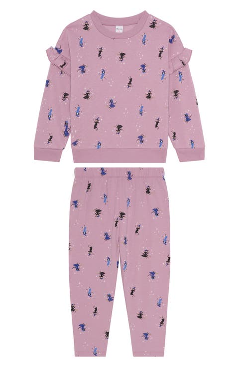 Kids' Print Sweatshirt & Sweatpants Set (Toddler & Little Kid)