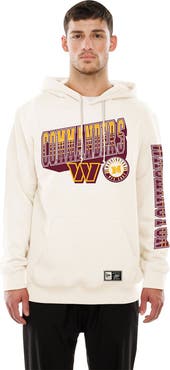 New Era Men's New Era Cream Washington Commanders Dune Dust Hoodie
