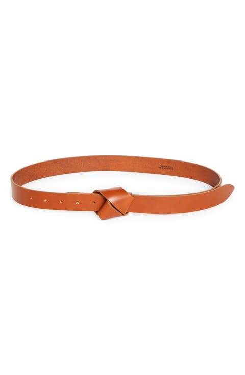 Kassio Knotted Leather Belt