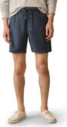 Faherty Essential Stretch Cotton Drawstring Shorts
