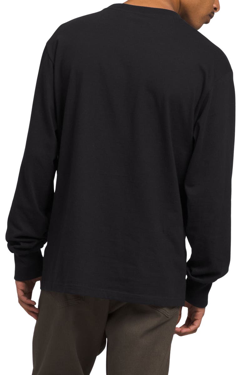 The North Face Relaxed Long Sleeve Heavyweight Cotton T-Shirt, Alternate, color, 