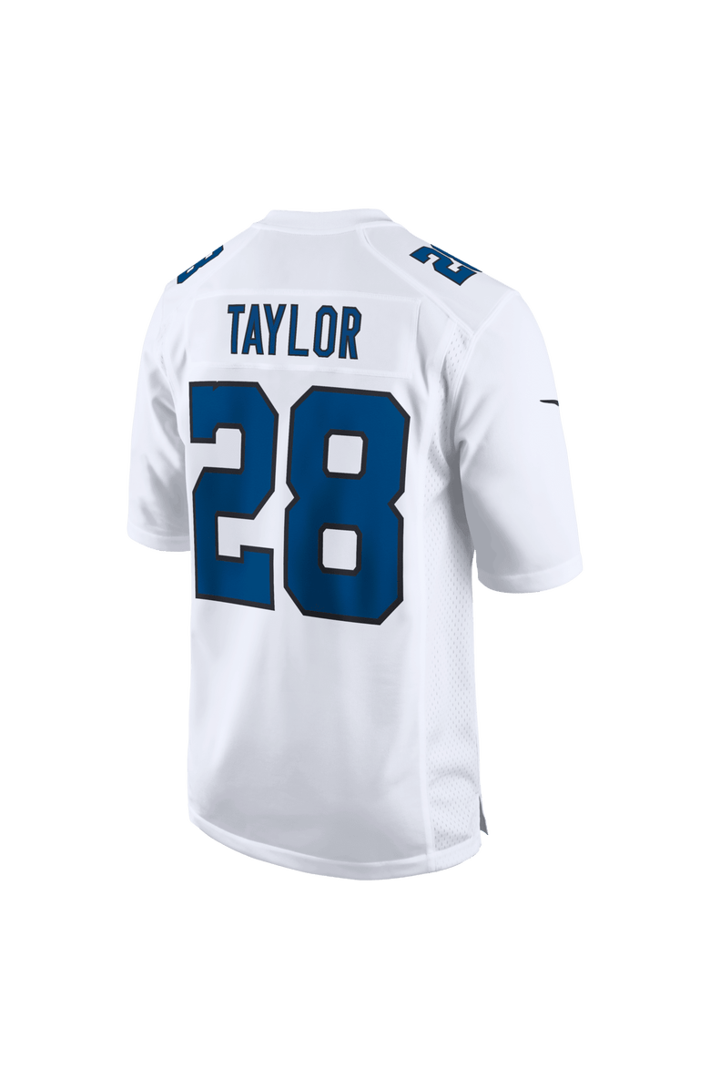 Nike Men's Nike Jonathan Taylor Tundra White Indianapolis Colts Fashion Game Jersey, Alternate, color, White