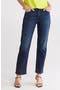 Hattie Mid Rise Straight Leg Jeans
