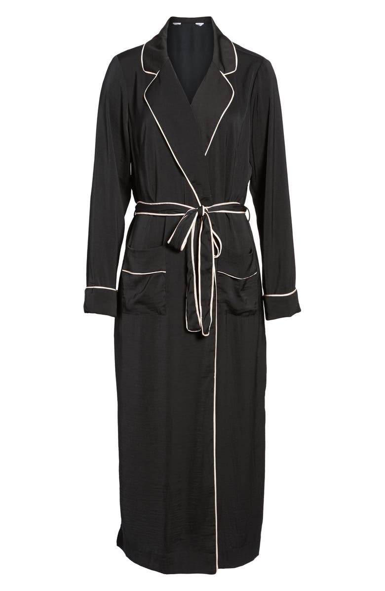 Love, Fire Satin Robe Jacket, Alternate, color, 