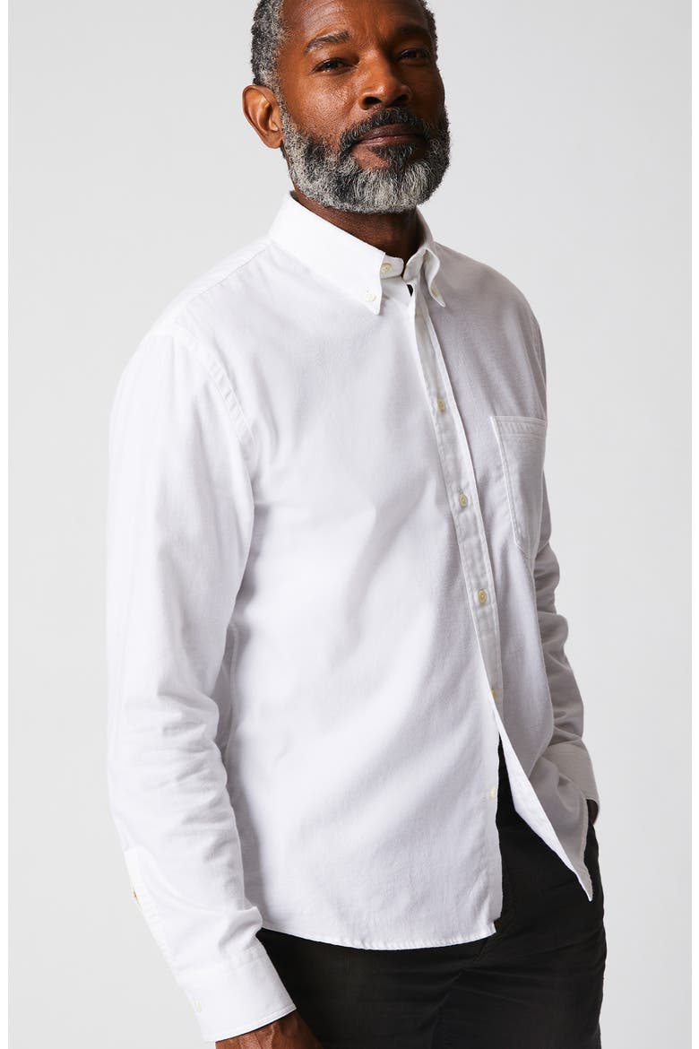 Tuscumbia Classic Fit Button-Down Shirt, Alternate, color, WHITE