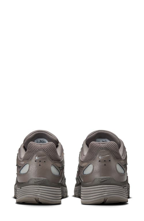 Nike P-6000 Sneakers In Dark Gray And Silver In Cave Stone/silver/ash