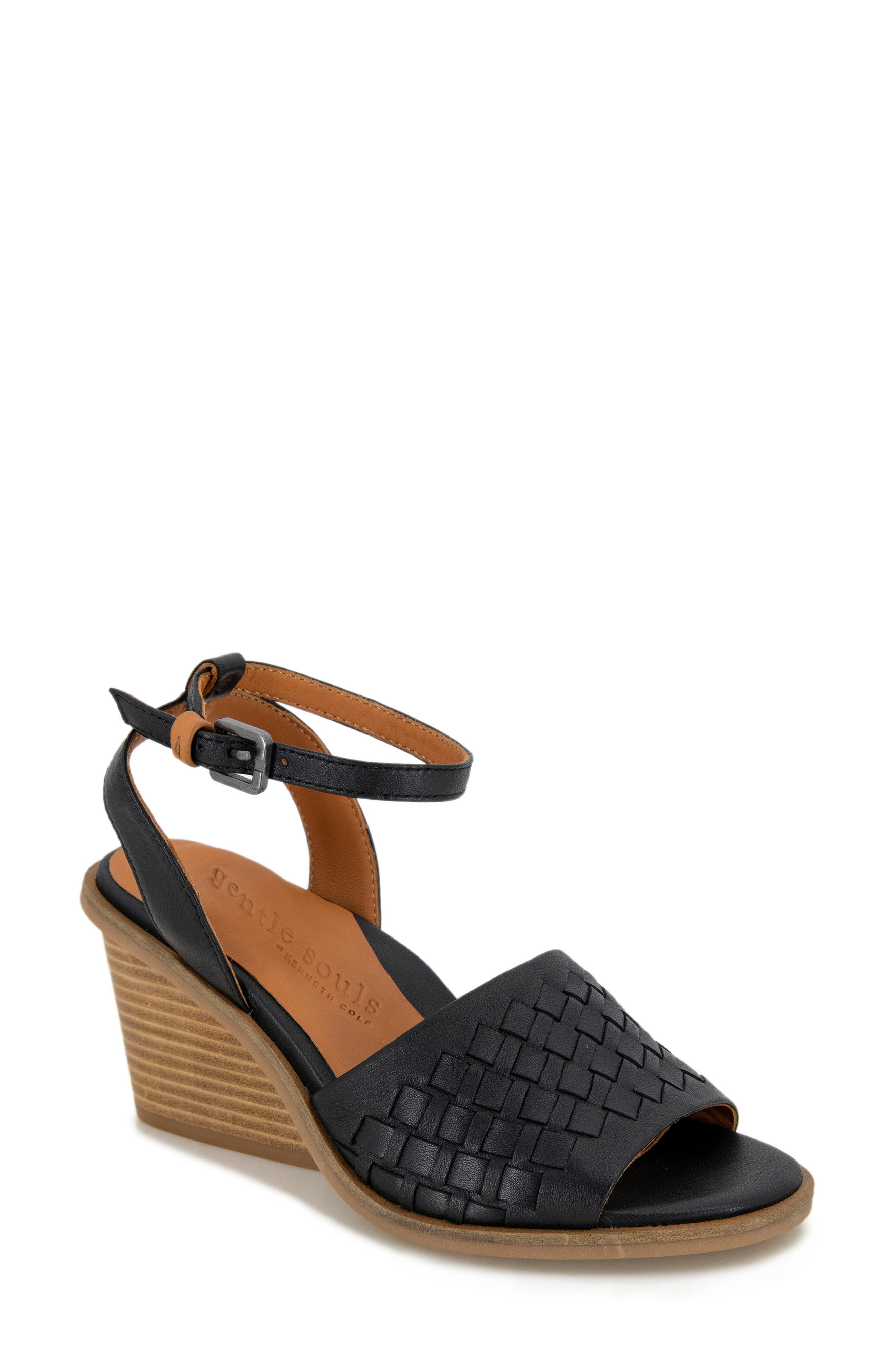 Gentle Souls Nadia Woven Wedge Sandal, Main, color, 