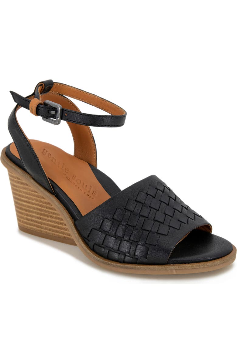 Gentle Souls Nadia Woven Wedge Sandal, Main, color,