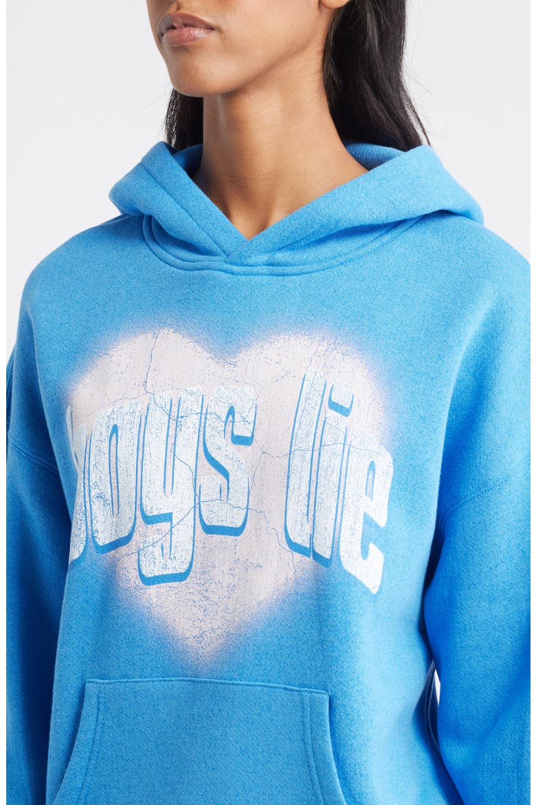 Charmer Racer Hoodie, Alternate, color, BLUE