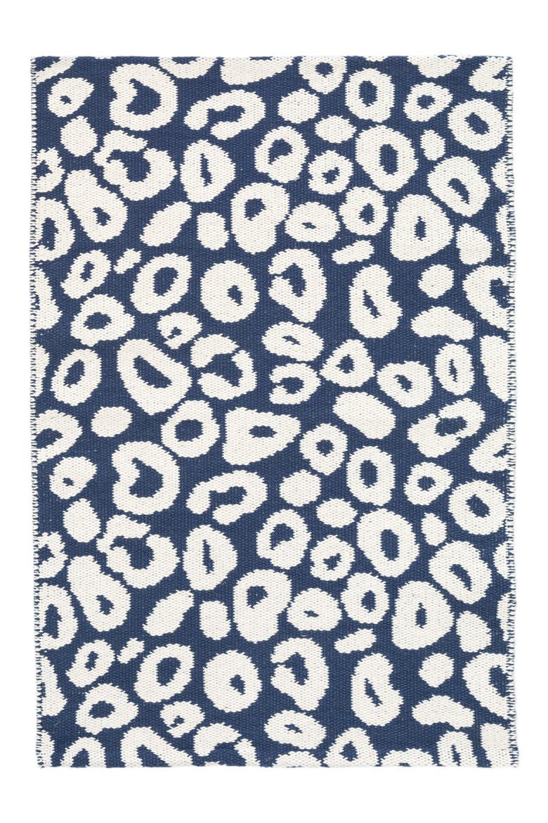Animal Spot Rug, Main, color, BLUE