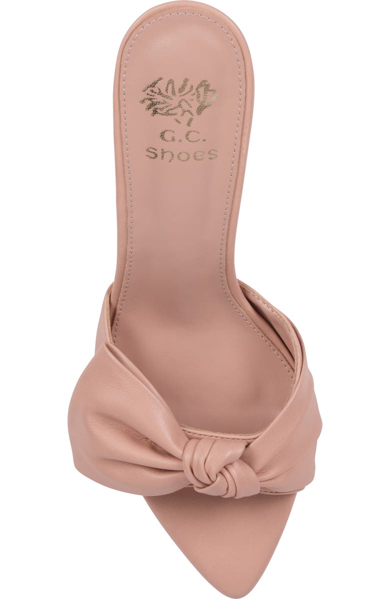 GOOD CHOICE NEW YORK Carmen Bow Slide Sandal, Alternate, color, Beige