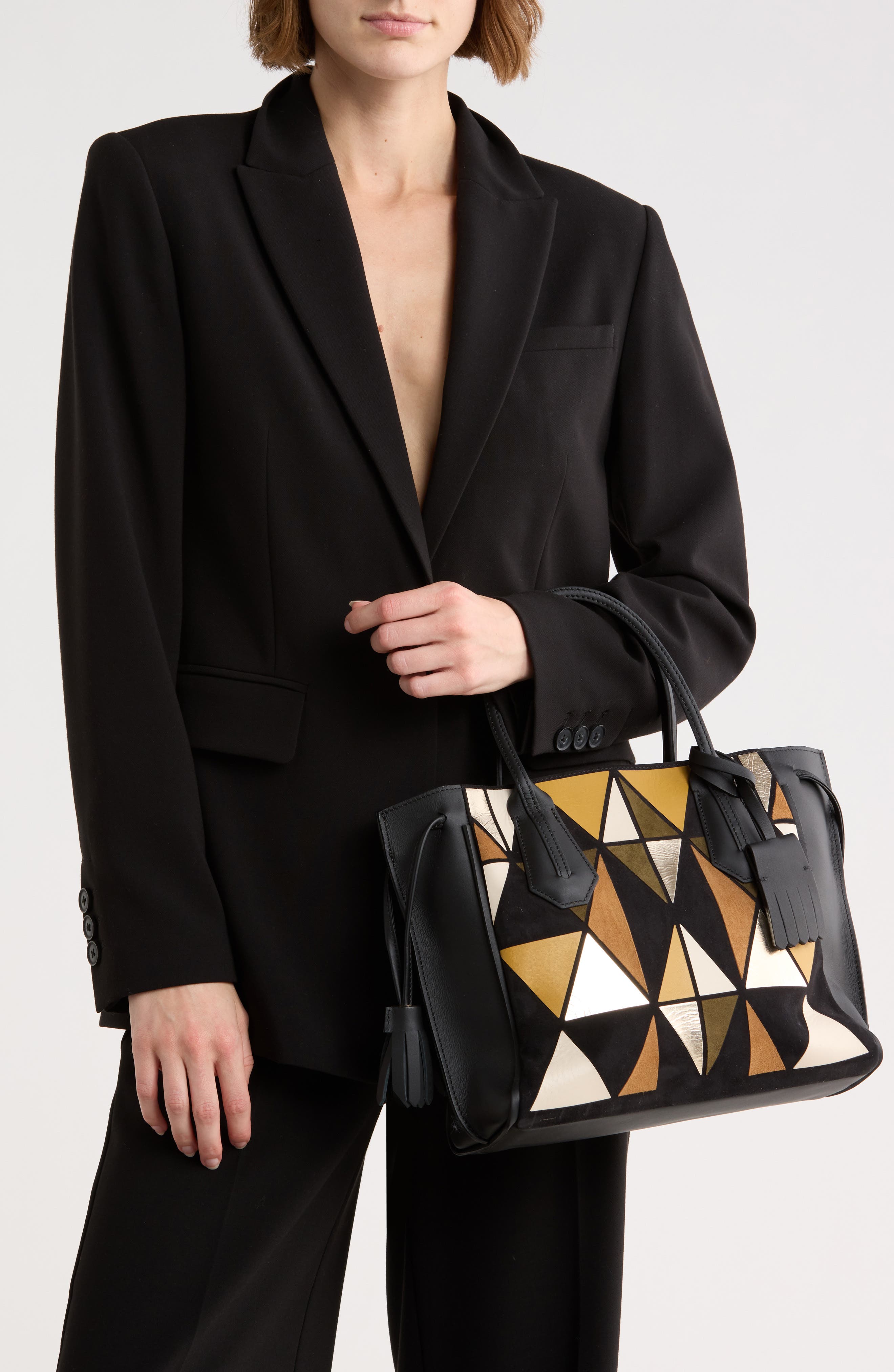 Longchamp Penelope Arty Small Tote, Alternate, color, Mimosa