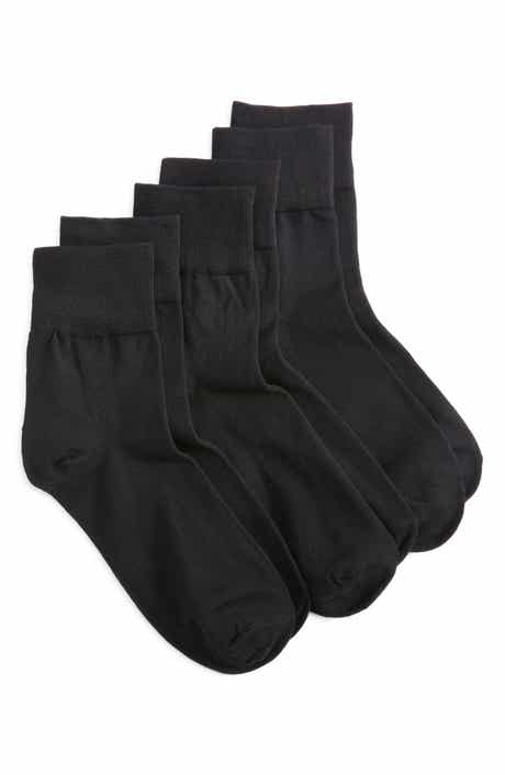 Stems 3-Pack Finely Knit Cotton Blend Trouser Socks