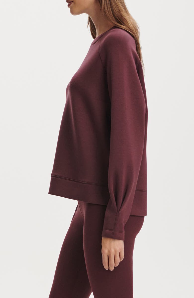 Varley Zosia Midlayer Crewneck Sweatshirt, Alternate, color, Sassafras