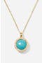  Yellow Gold/ Turquoise