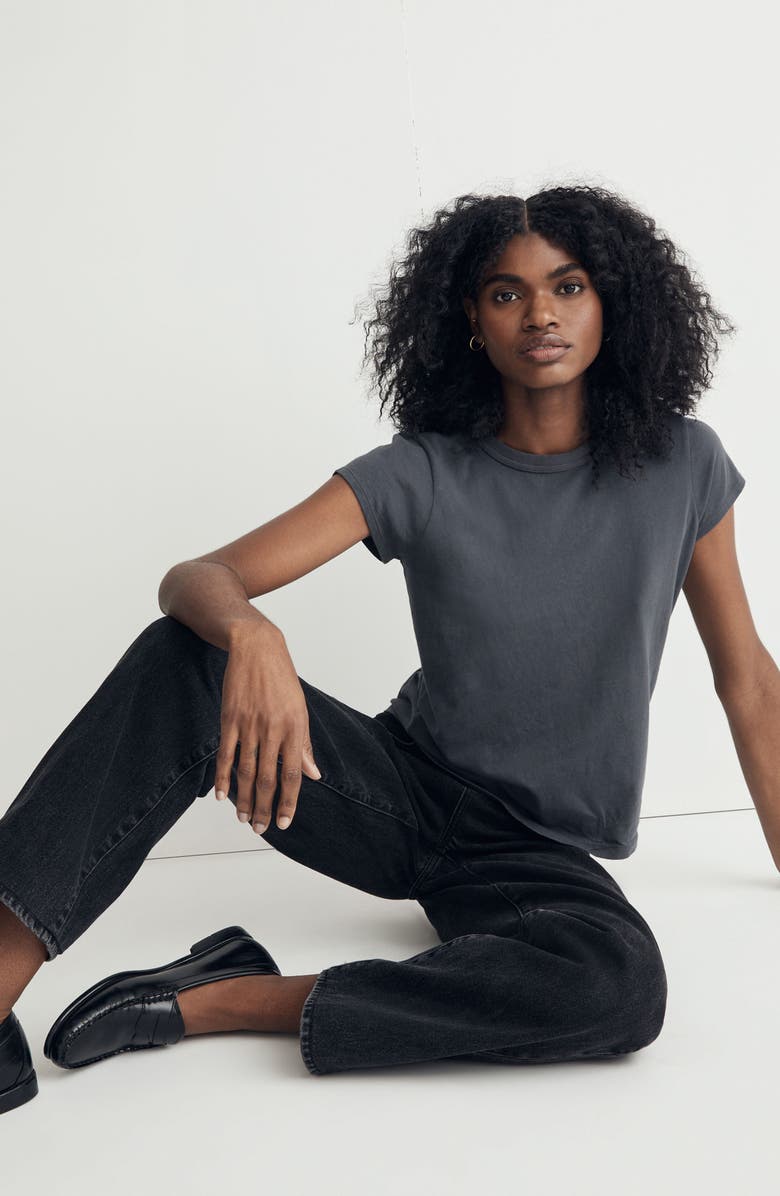 Madewell Softfade Cotton Perfect T-Shirt, Alternate, color,