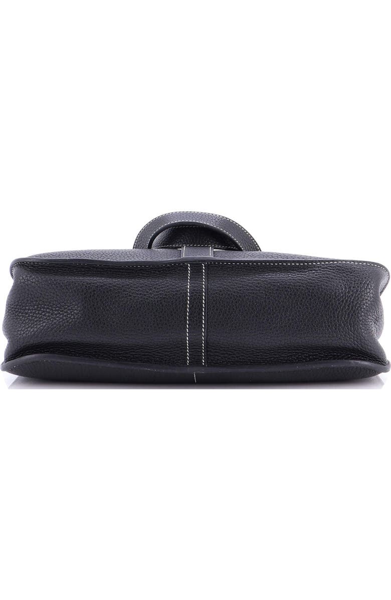 Pre-Owned Hermes Halzan Bag Clemence 31, Alternate, color, Bleu Indigo