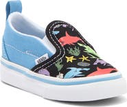 Vans Kids' Glow in the Dark Sharks Slip-On Sneaker