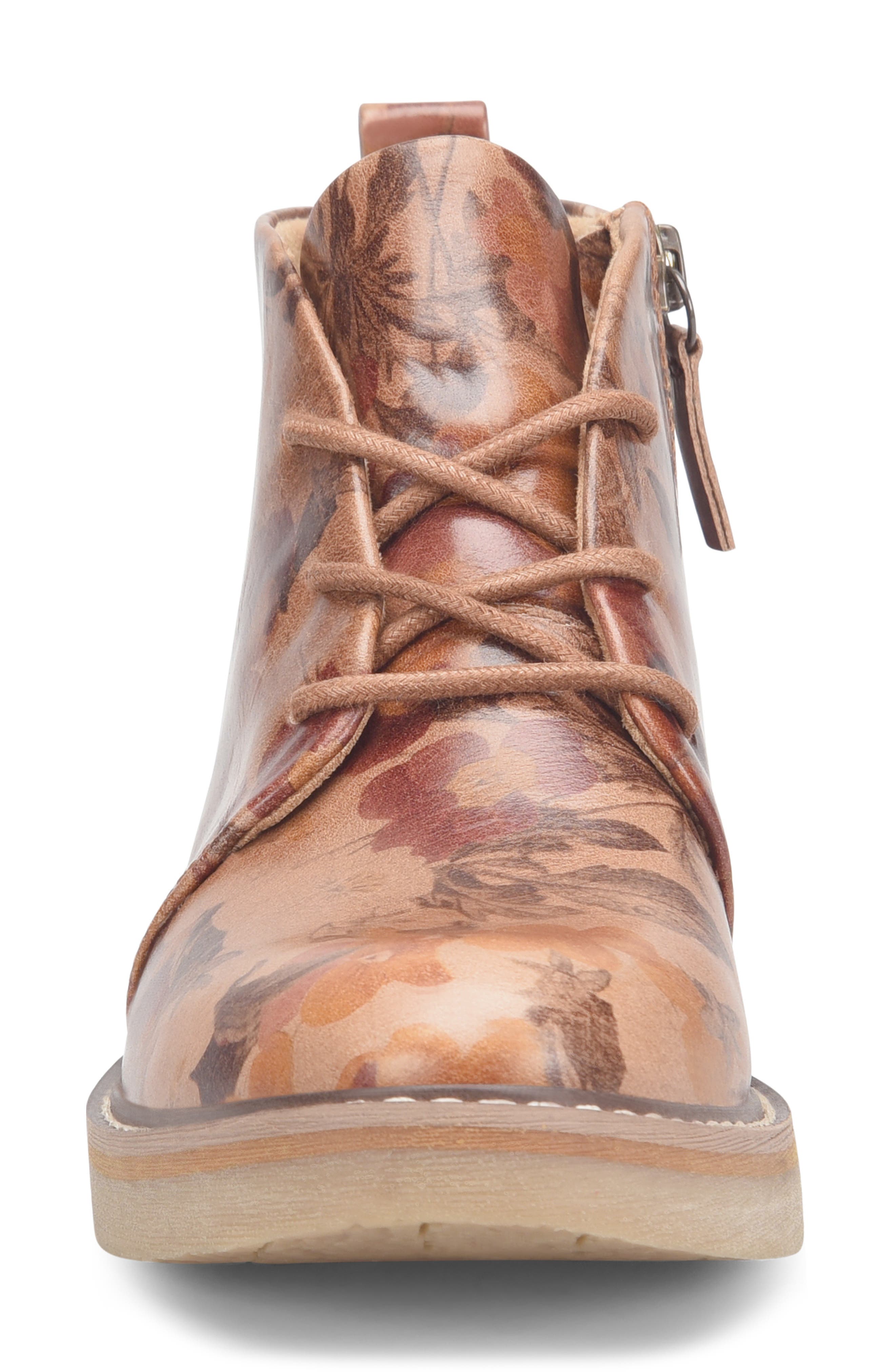 Comfortiva Rebeca Floral Bootie, Alternate, color, Tan