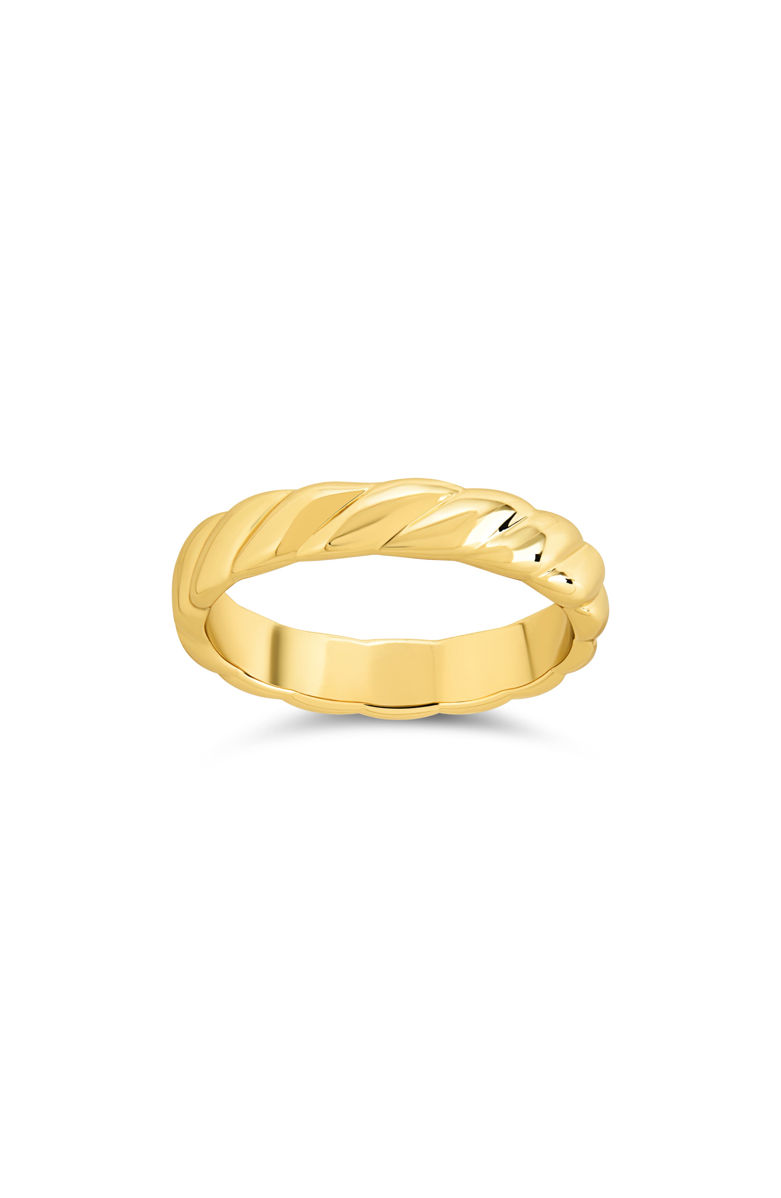 Sterling Forever Elowyn Twisted Rope Ring
