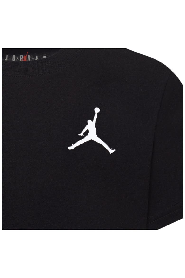 Kids' JDB Wavy Motion Jumpman Graphic T-Shirt, Alternate, color, BLACK