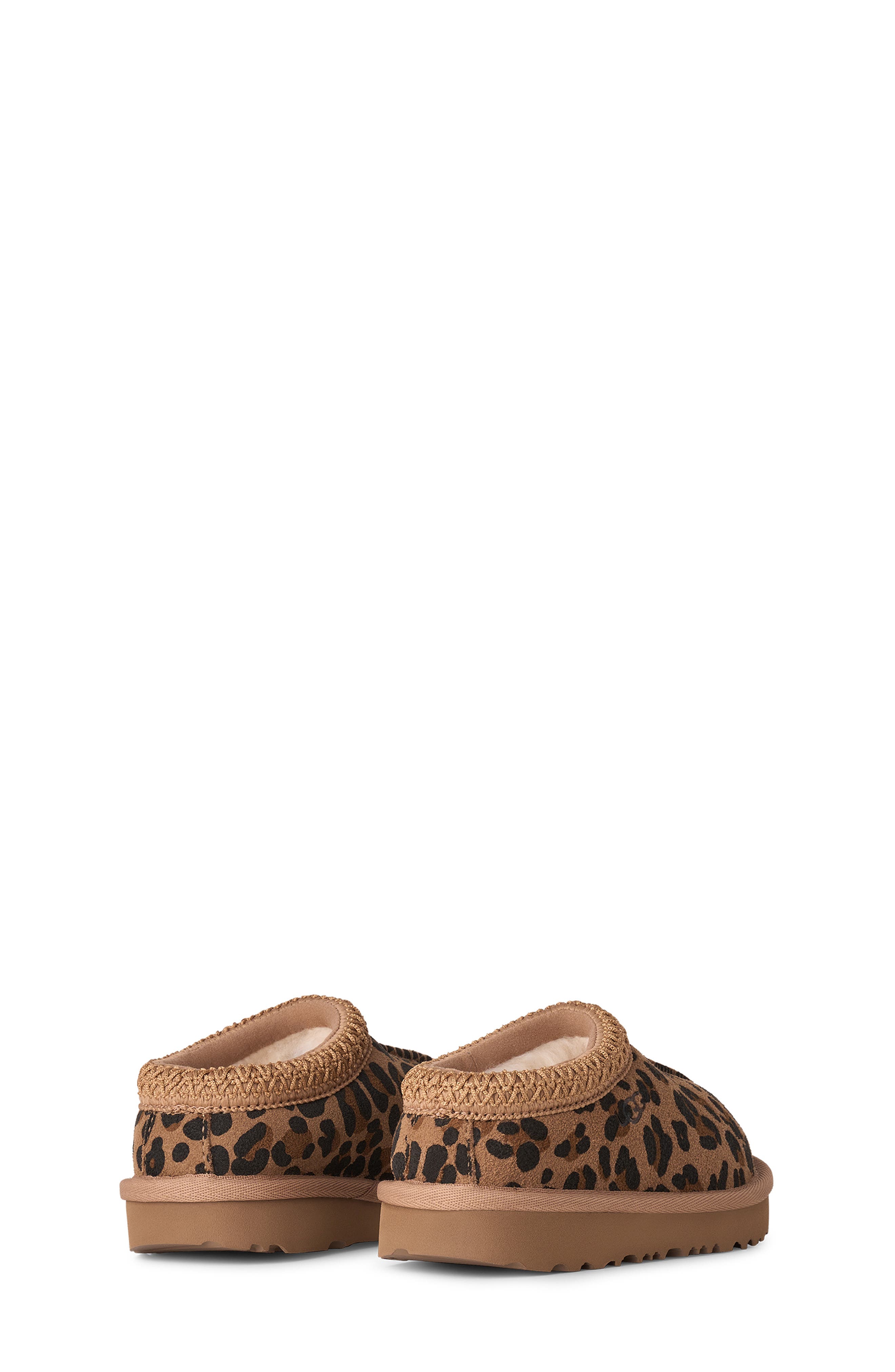 Kids' Tasman II Spotted Leather Slipper, Alternate, color, TAN