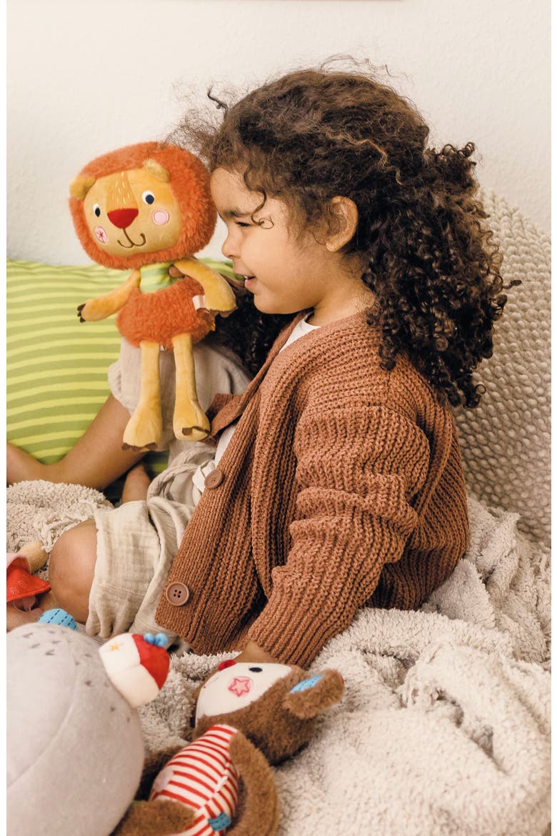Bababoo Lion Character Book & Plush Set, Alternate, color, Muli / Orange