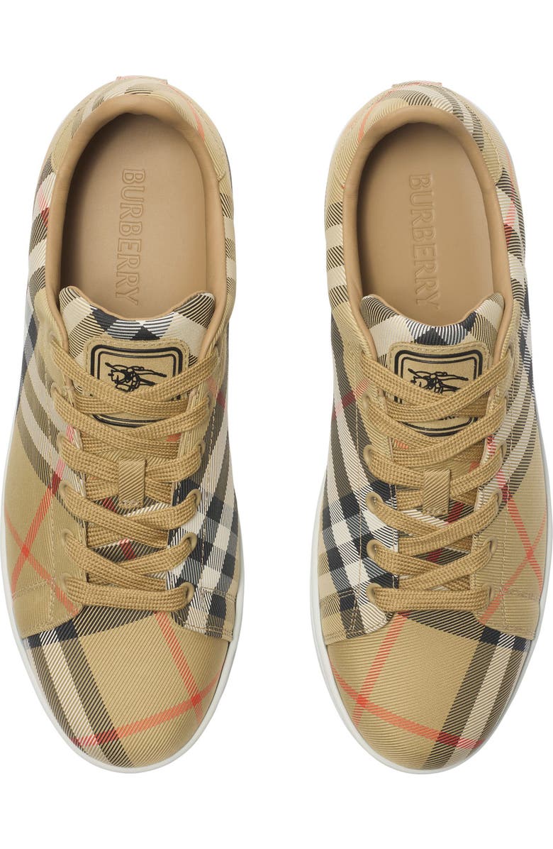 Burberry EKD Sneaker, Alternate, color, Dark Beige