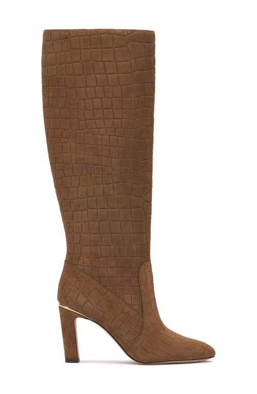 Vince Camuto Gylina Extra Wide Calf Knee High Boot In Brown