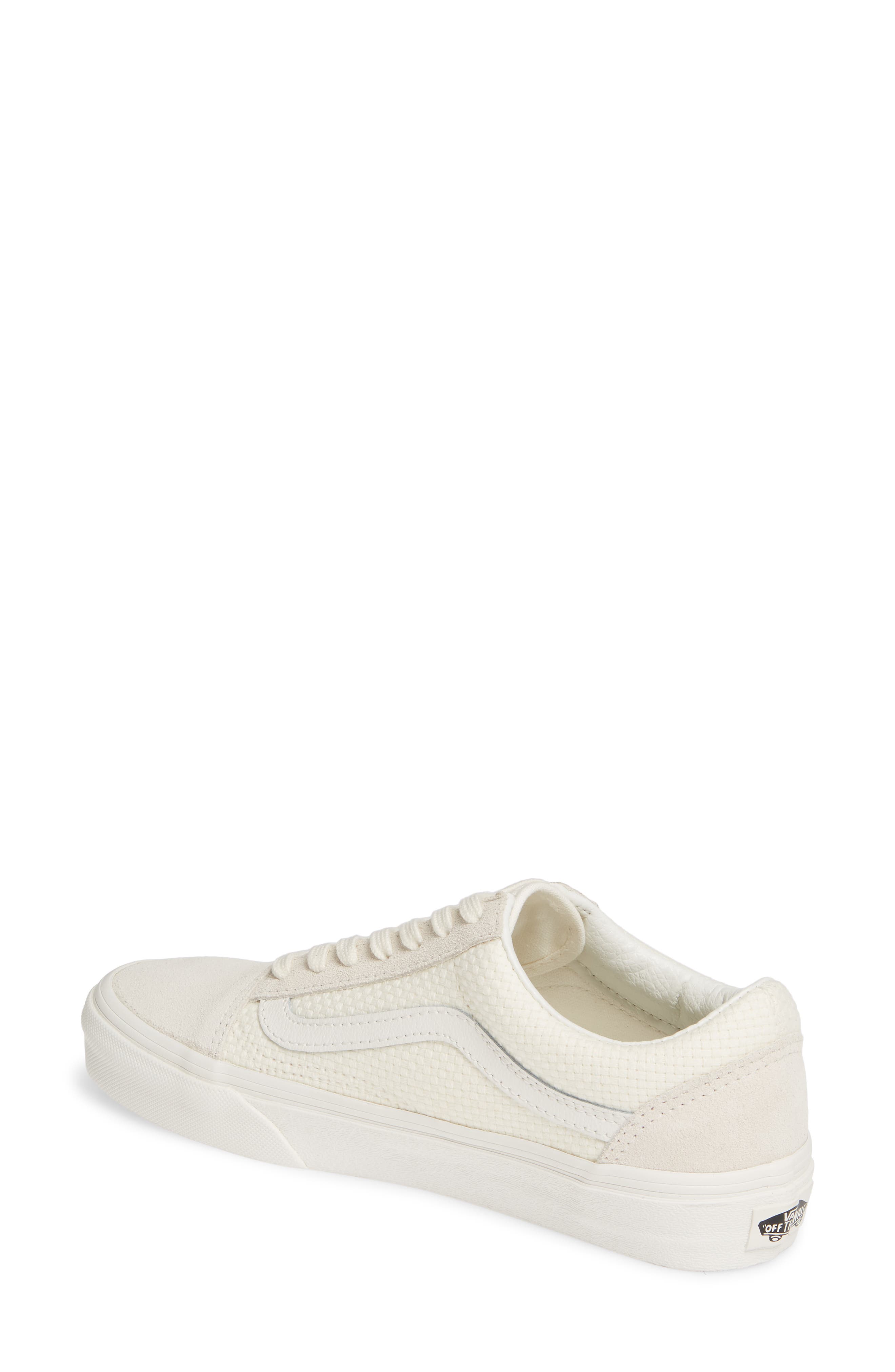 Vans Old Skool Woven Check Sneaker, Alternate, color, 