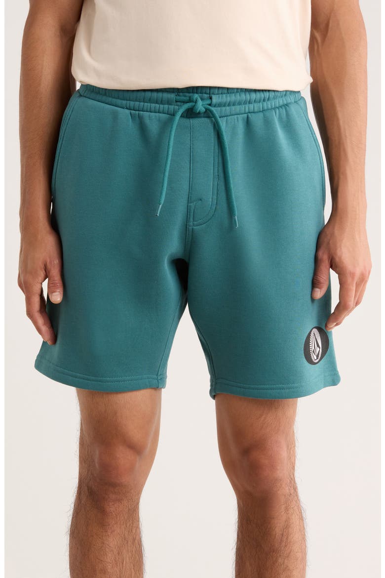 Bearing Fleece Shorts, Main, color, COSMIC BLUE