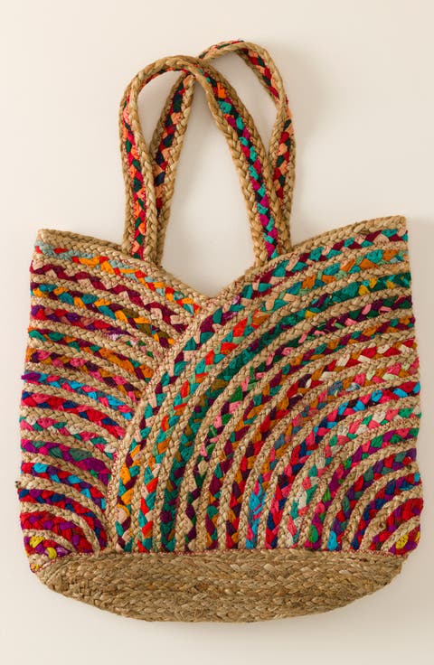 Repurposed Sari Carry-all Bag