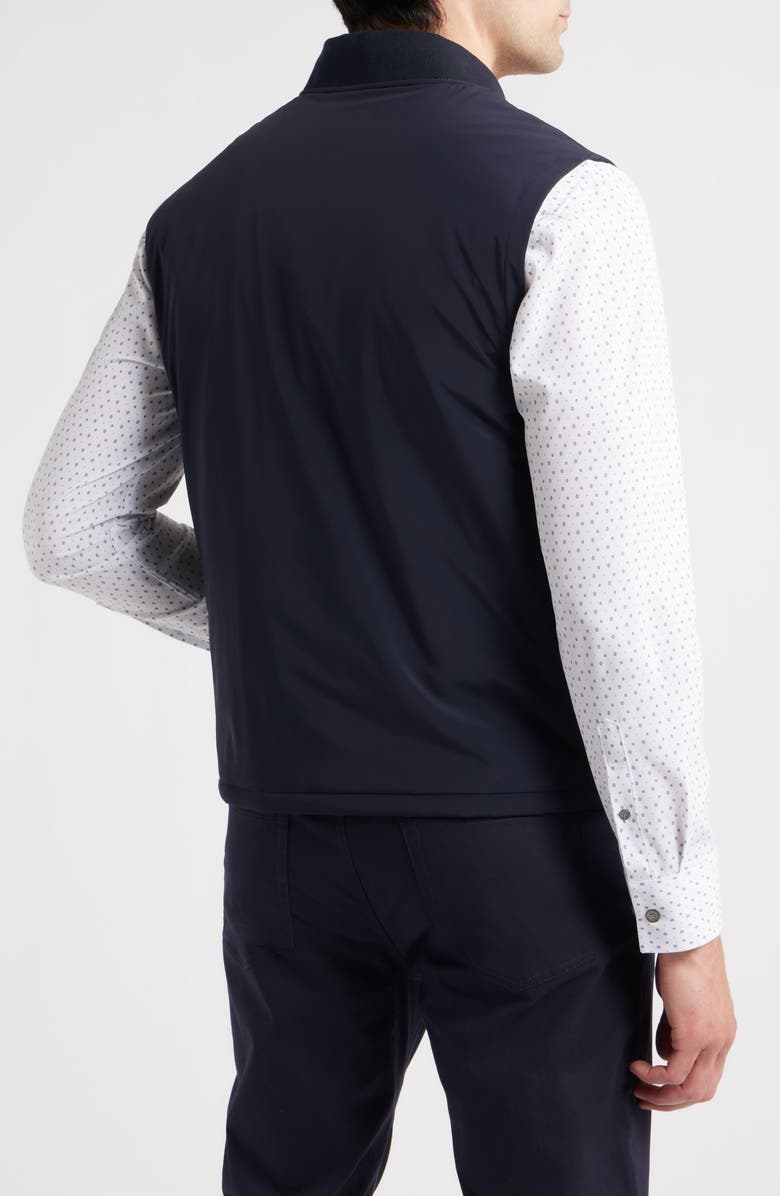 W.R.K Water Resistant Stretch Nylon Vest, Alternate, color, Navy