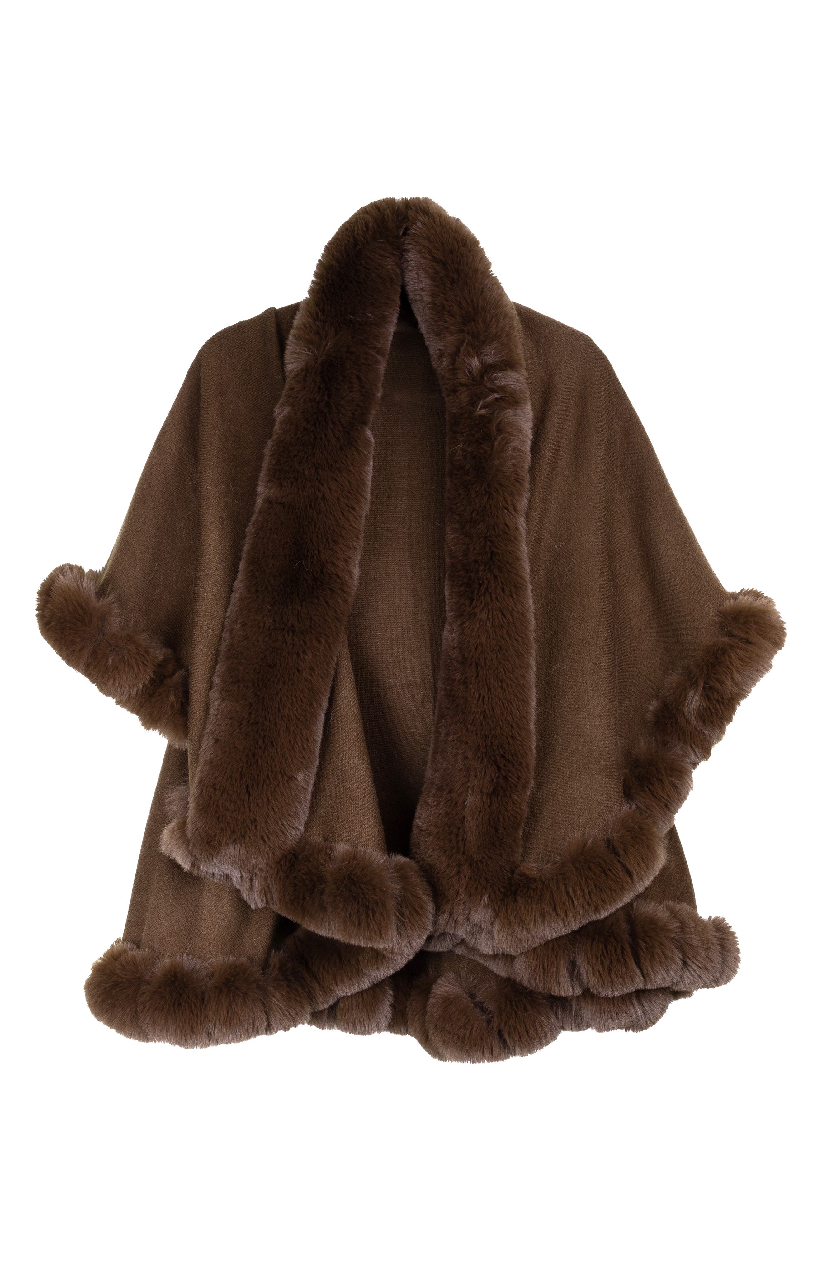 Tiered Faux Fur Cardigan - image 4