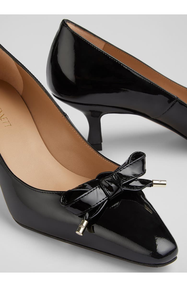 LK Bennett Alma Bow Pointed Toe Pump, Alternate, color,