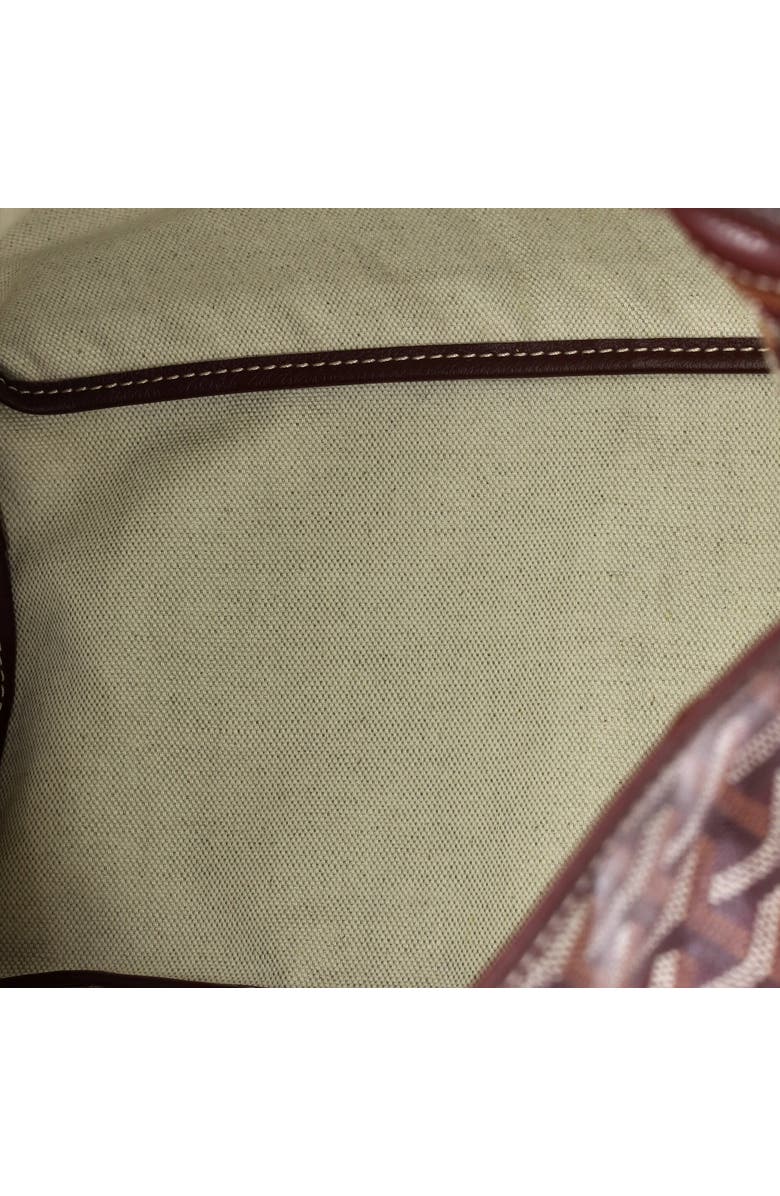 Pre-Owned Goyard Boheme Hobo Coated Canvas, Alternate, color, Red