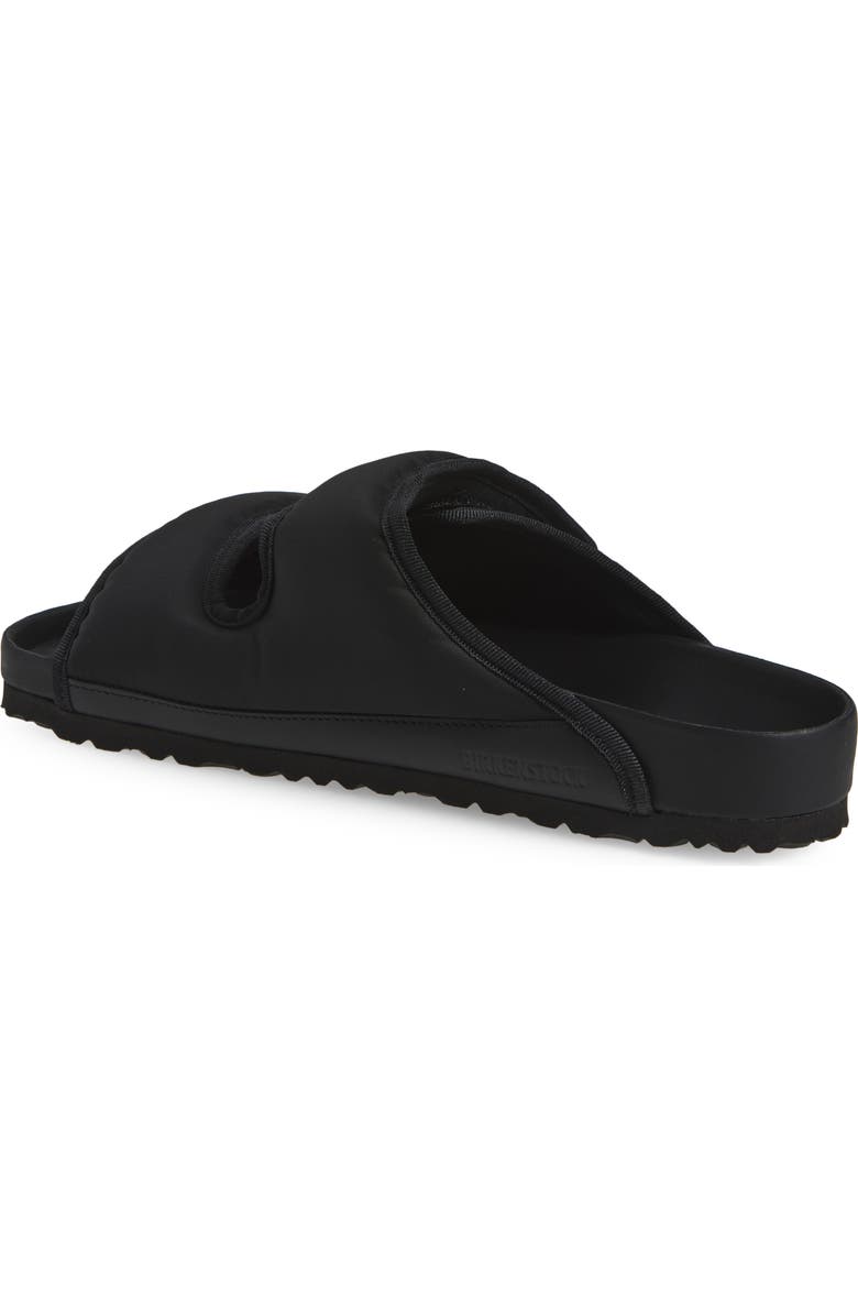 1774 BIRKENSTOCK Arizona Black Cozy Nylon Sandal, Alternate, color,