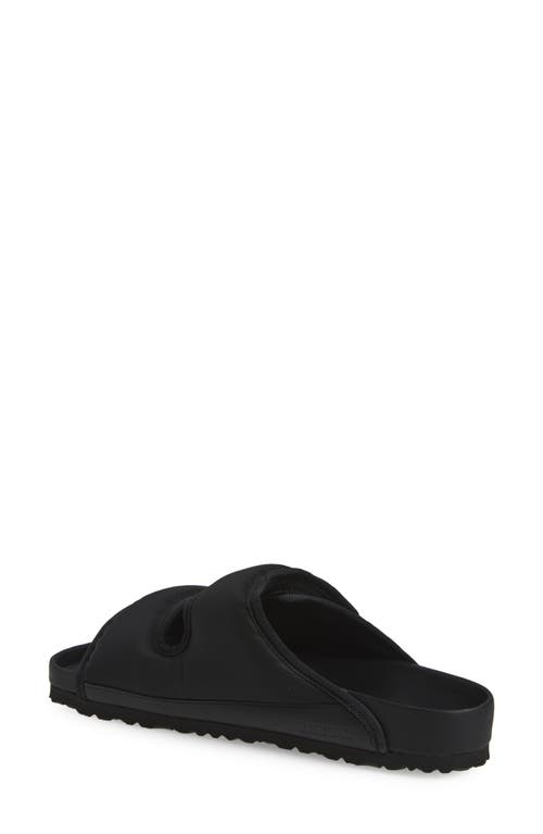 1774 BIRKENSTOCK 1774 BIRKENSTOCK ARIZONA BLACK COZY NYLON SANDAL