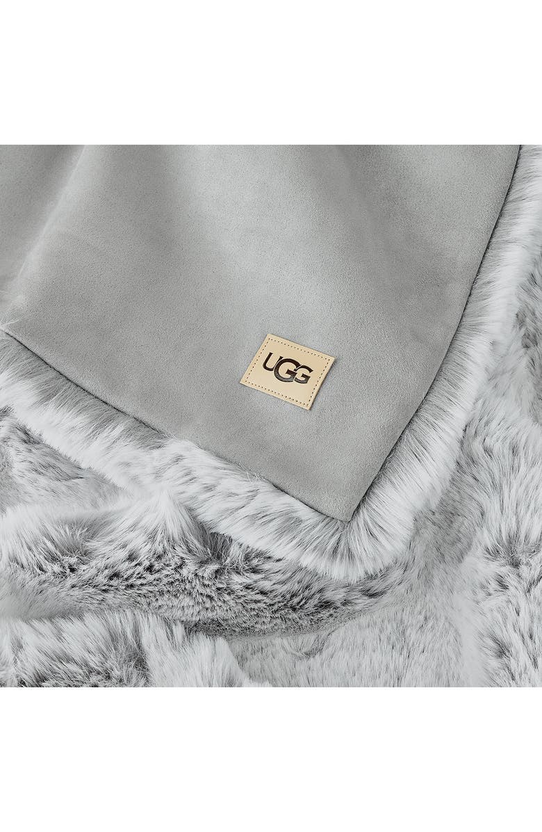 UGG<sup>®</sup> Wyatt Reversible Throw Blanket, Alternate, color,