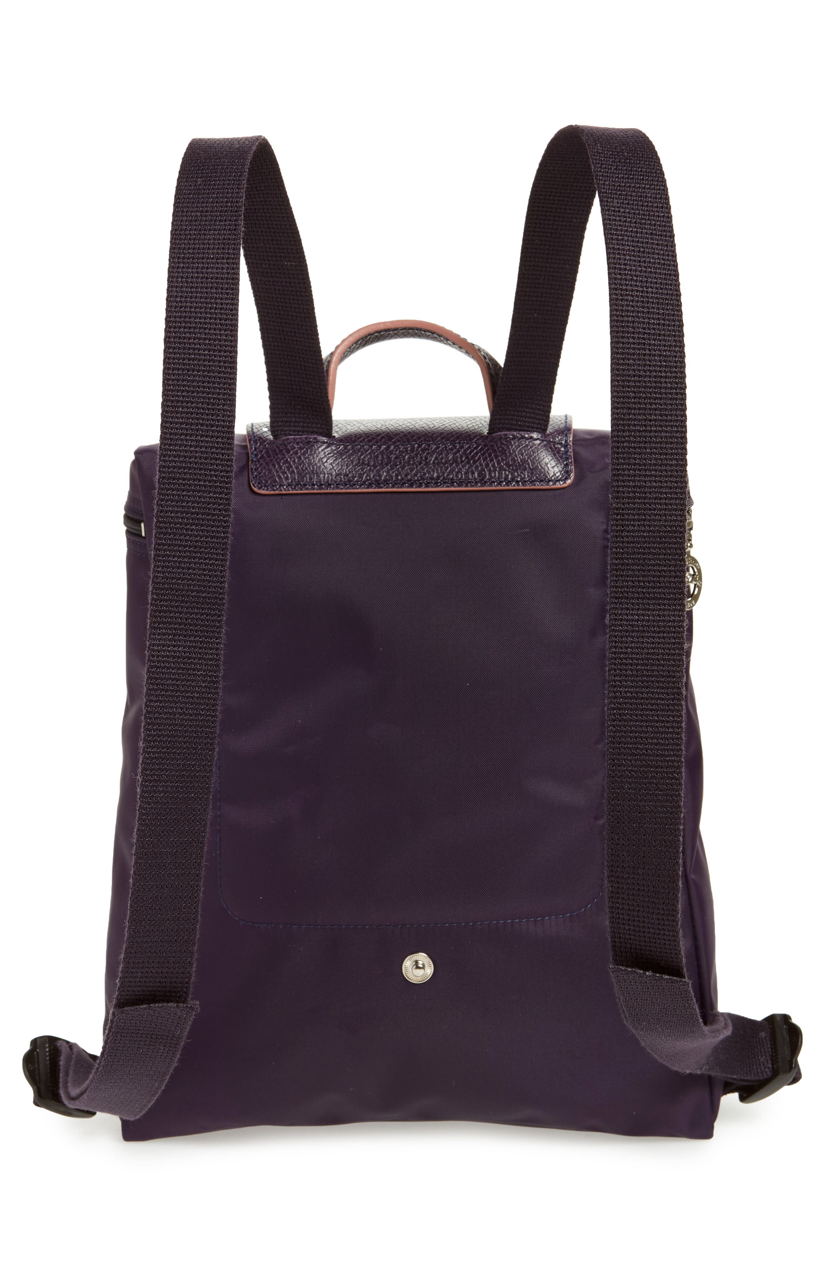 Le Pliage Club Backpack, Alternate, color, BILBERRY
