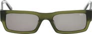 ABERCROMBIE & FITCH 54mm Rectangular Sunglasses