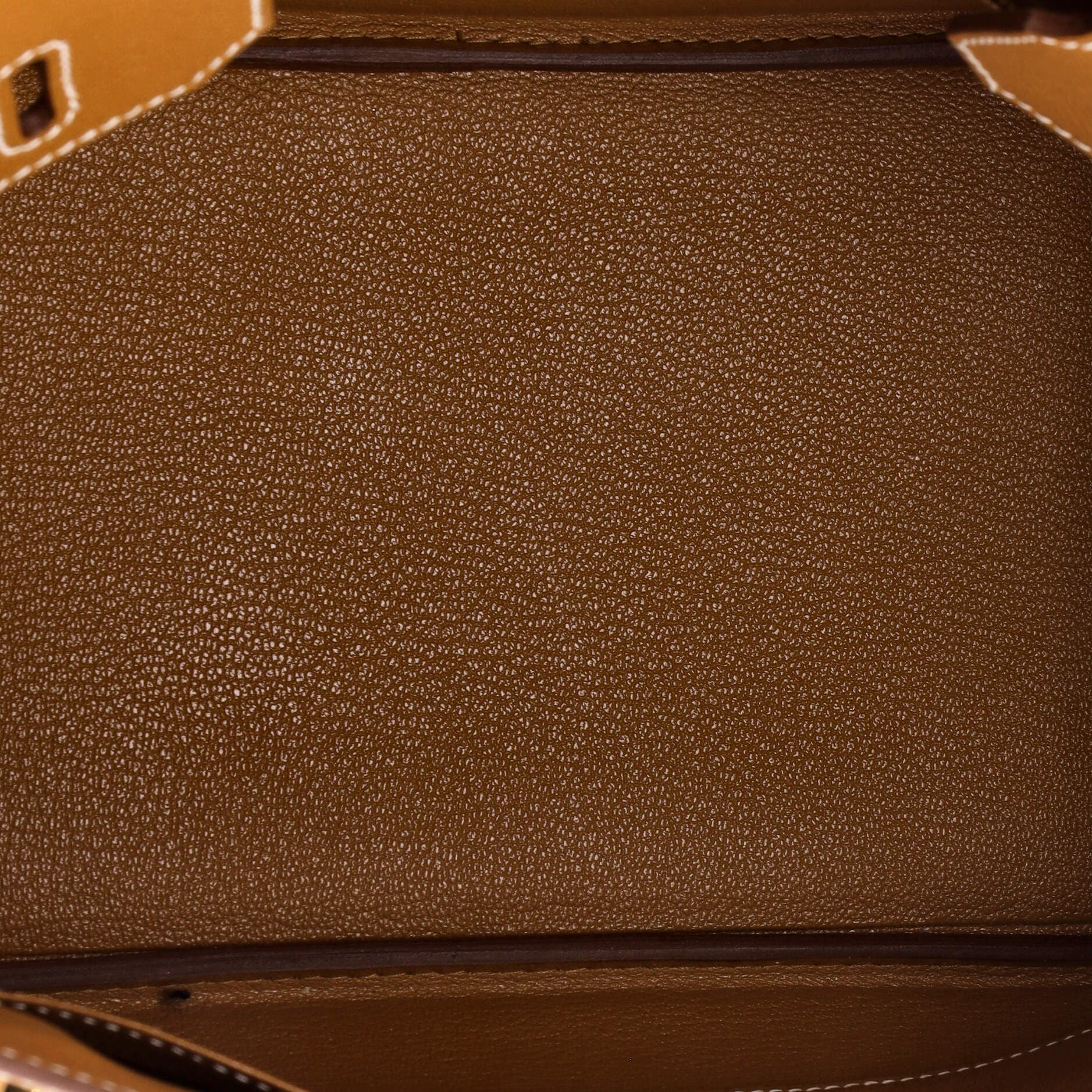 Pre-Owned Hermes Birkin Handbag Brown Epsom with Gold Hardware 30, Alternate, color, 