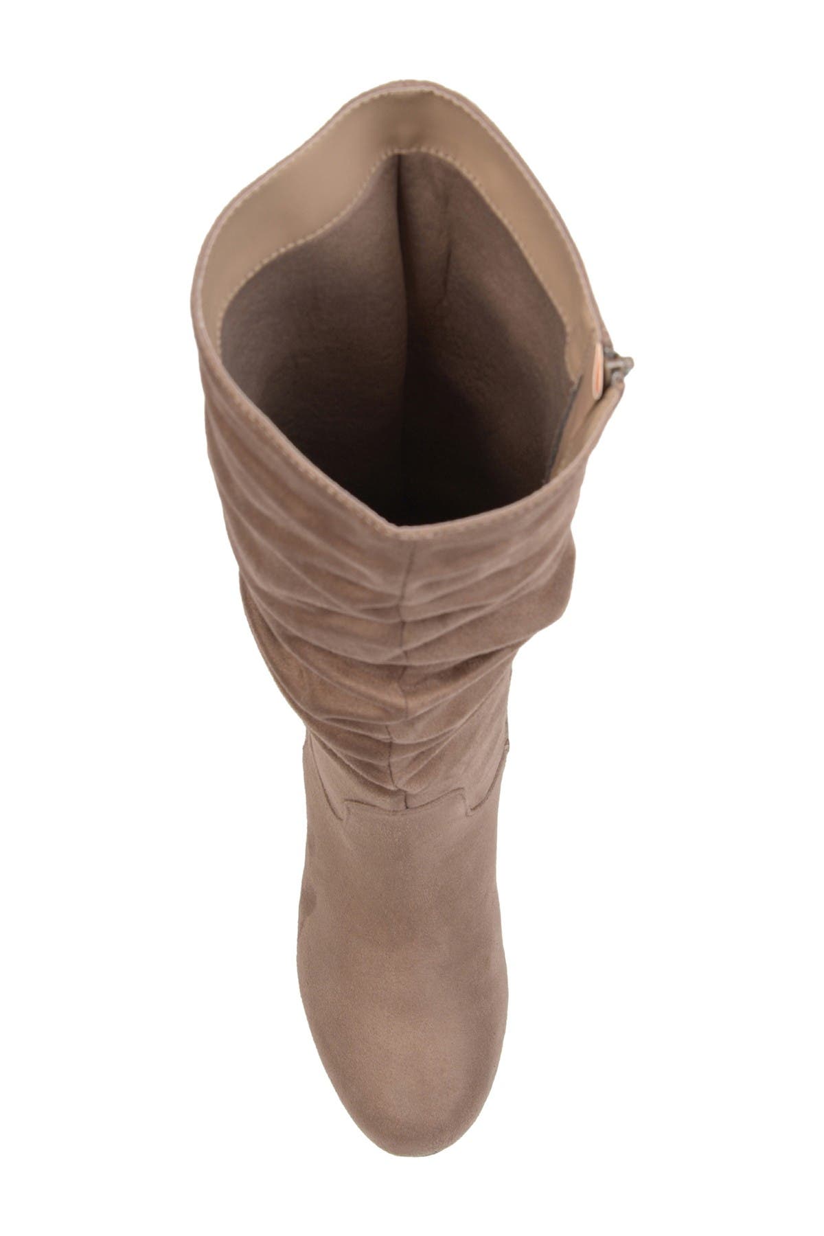 Journee Collection Haze Wedge Boot, Alternate, color, Taupe