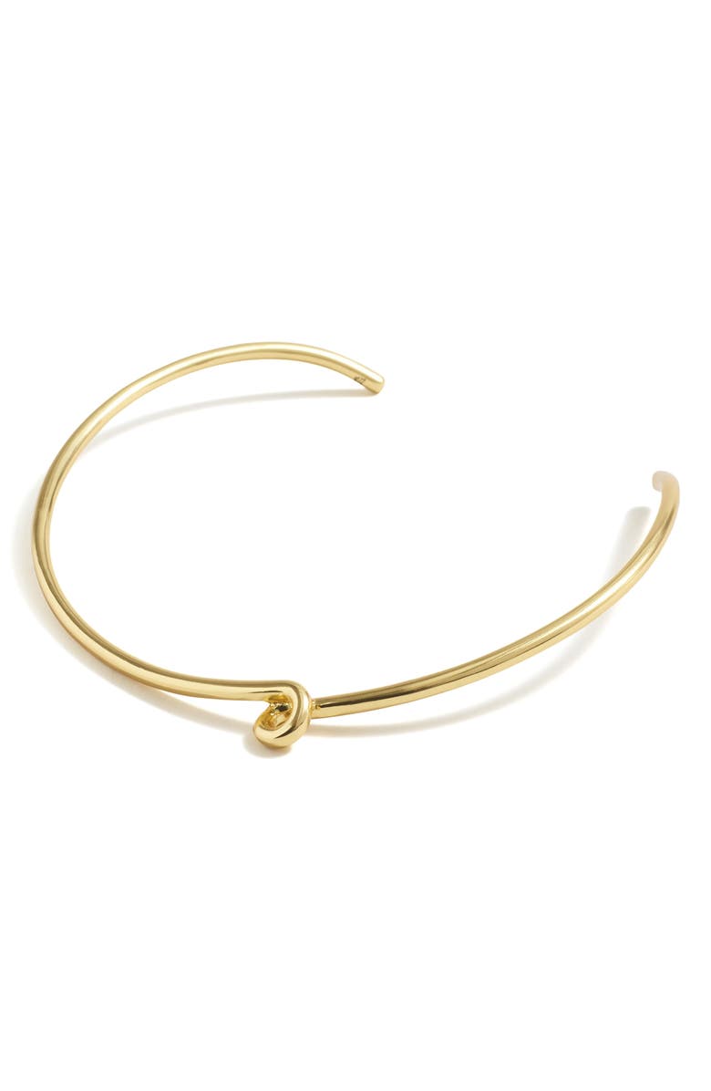 Madewell Cuff Necklace, Main, color, 