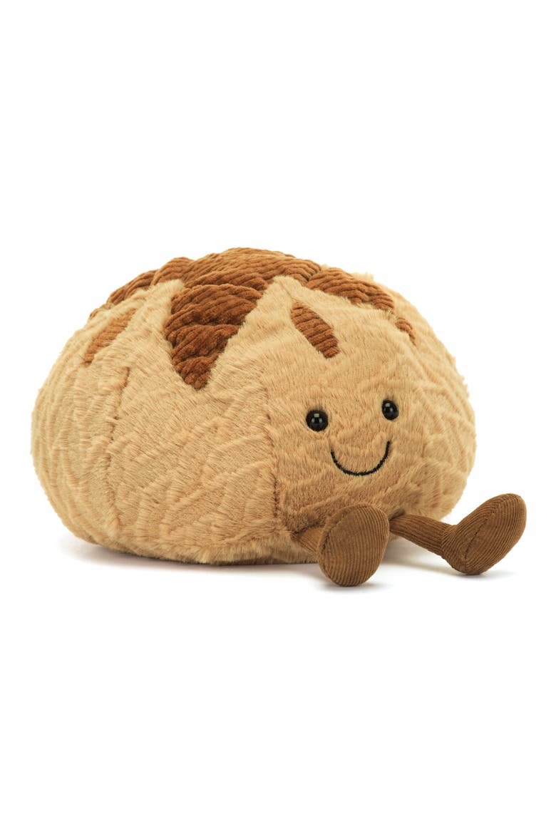 Amuseables Sourdough Plush Toy, Alternate, color, BROWN