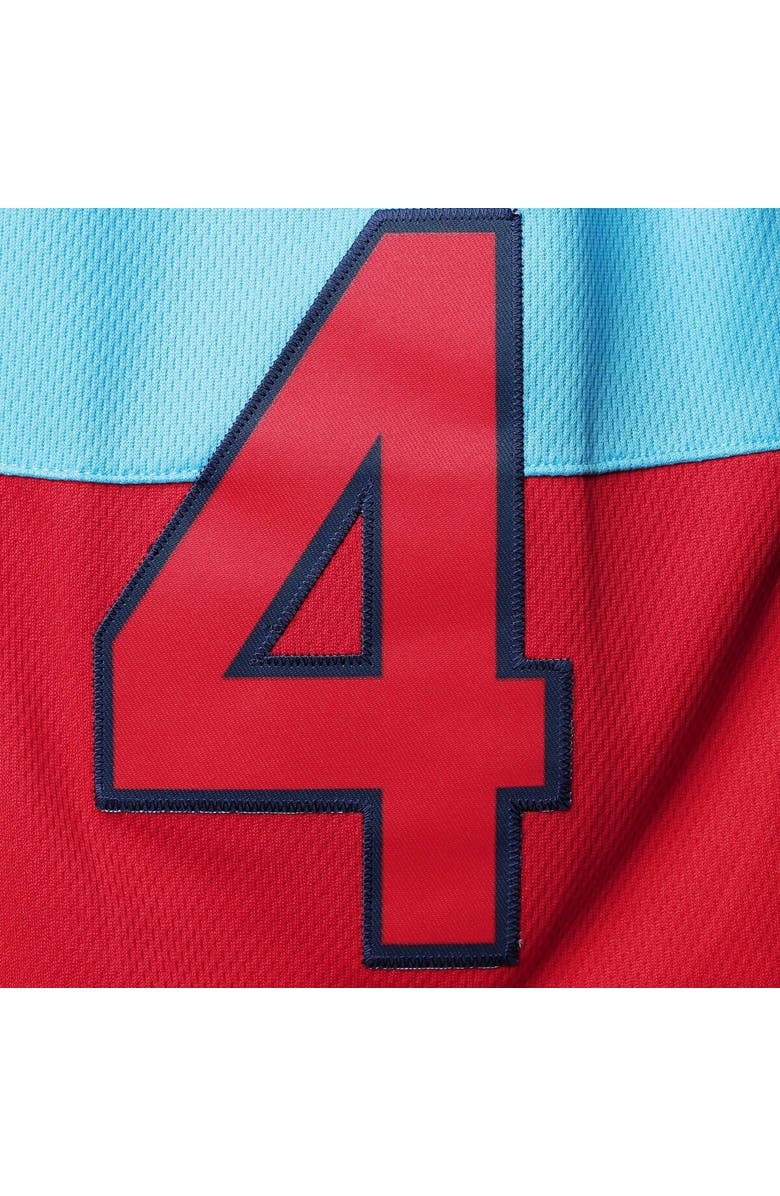 Outerstuff Youth Yadier Molina Light Blue St. Louis Cardinals Pandemonium Name & Number Shorts, Alternate, color, Light Blue