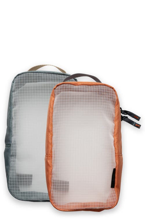 WAYB Two-Piece Custom Size Organization Pods in Grey/orange Multi  product