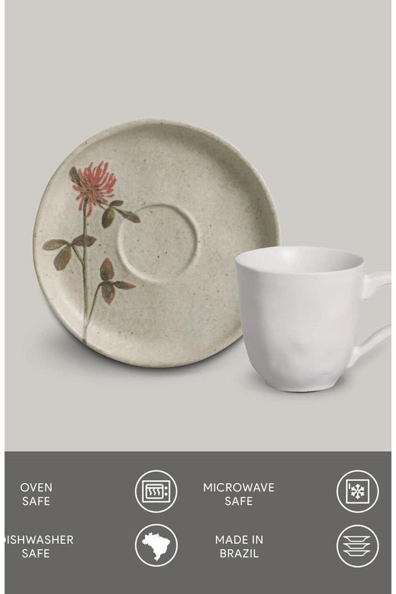 Coffee Cup & Saucer Set of 6, Alternate, color, Campestre