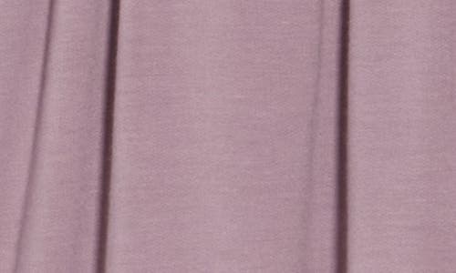 Go Couture Long Sleeve Wrap Dress In Purple